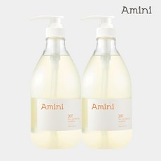아미니 약산성 단백질 두피케어 샴푸 상탈우디향 1000ml 2개