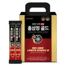 뉴트리디데이 6년근 고려 홍삼정 골드, 10g, 100개