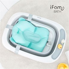IFAM(용품) 아이팜 신생아 목욕 쿠션 욕조네트 목욕의자, _/_