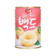 동원 백도통조림 400g x 1캔
