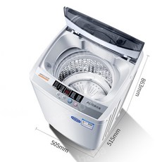 소형 자동세탁기 대용량 가정용 기숙사 7.2/8KG 웨이브휠 열건조, 90 에어드라이 + 블루라이트