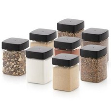 아트박스/비프로젝트 냉장고 사각 보관용기(소 300ml) 8개+스티, 옵션선택:본품