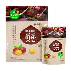 곰곰 달달 맛밤, 80g, 14개입