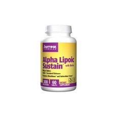 [Jarrow Formulas] 자로우 포뮬러스 알파리포산 서스테인 300 mg 위드 비오틴 60 타블렛
