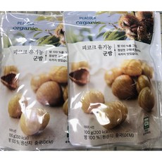 피코크유기농군밤 100g x 2봉, 120
