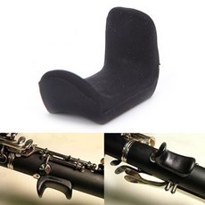 오보에 oboe 알티에리 Irin 클라리넷 오보에 액세서리 조정 가능한 블랙 오보에 클라리넷 엄지 손가락 받침대 고품질 인체 공학적, 없음