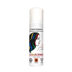 그래프토비안 헤어 컬러 스프레이 150ml 화이트