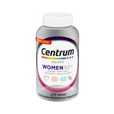 Centrum 센트룸 실버 남성 50세+ 멀티비타민 275정, 센트룸 실버 여성 50세 이상 멀