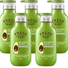프레시팝 AP 아보카도 영양윤기 린스 500ml, 5개