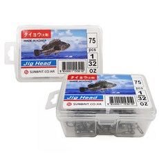 썬베이트 지그헤드벌크 대용량지그헤드 1/4oz