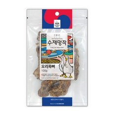 펫슐랭 수제명작 오리목뼈 랩핑 100g