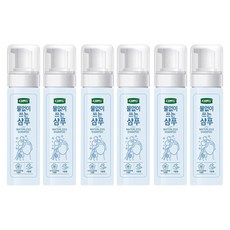 디펜드 물없이 쓰는 샴푸 200mlX6개, 200ml 6개, 색상:디펜드|사이즈:상품