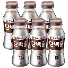 오리온 닥터유 단백질 드링크 초코맛 240ml / 프로틴 단백질음료, 6개입