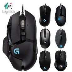 마우스 로지텍 시리즈 마우스 G403G502 영웅MX518G402G302G102 2 세대G300s 유선 게이밍 마우스 데스크탑노트북 게이머 pc, 5. G102 2nd wt