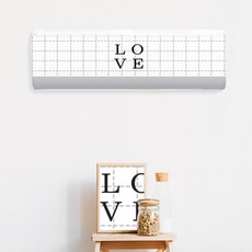 무풍 에어콘커버 에어컨커버/LG휘센 벽걸이형 원룸형, 벽걸이형 원룸형 에어컨커버_자작나무