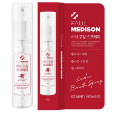 폴메디슨 무색소 라차 구강 스프레이 민트향, 3개, 7ml
