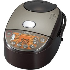 일본 조지루시 IH식 가마솥 6인 코끼리 밥솥 보온 30시간 NW-VB10-TA, 3~5인용 브라운