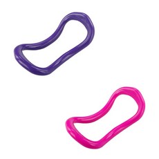 몬스터링 요가링 2p + 파우치 1p, 퍼플, 핑크