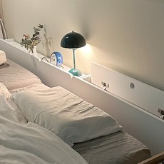 포더홈 니드 침대 틈새 수납장 400/800 (선반형/서랍형), 1. 400 선반형_내추럴