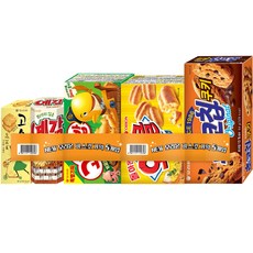 오리온 비스킷 기획 세트 5p, 247g, 1세트