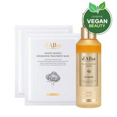 달바 화이트 트러플 수프림 인텐시브 세럼 100ml + 너리싱 마스크 2p 세트, 1세트