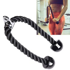 홈트레이닝 홈트 Heavy Duty Tricep Rope Abdominal Crunches Cable Pull Down Laterals Biceps e Training Fitnes