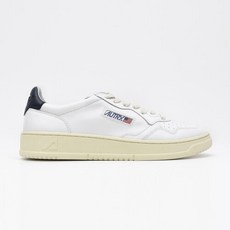(당일) 22FW 오트리 메달리스트 네이비탭 화이트 스니커즈 AULM LL12