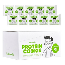랩노쉬 단백쿠키 화이트초코오렌지맛 10p, 100개, 40g