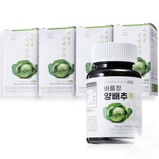 바를정 양배추정 200정, 4개