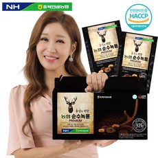농협 홍삼을 더한 순수녹용 프리미엄 70ml x 30포, 1세트