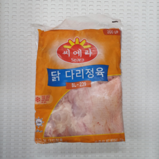 브라질산 냉동 닭정육 브라질 닭다리살 통정육 순살 다리살정육 2kg (2kg x 1팩)