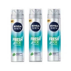 니베아 맨 프레시 킥 쉐이빙 젤 200ml X 3