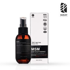 헤어조이 엠에스엠 두피 에센스 100ml 1+1 / FDA CPNP 등록 KFD 탈모 개선 기능성, 1개