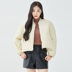 로엠 SH01 퀼팅 숏 점퍼 (19)BLACK RMJPD11R99
