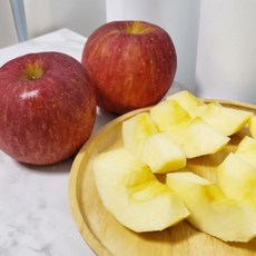 껍질째먹는 영주 꿀 부사 사과 정품 5kg 10kg, 1개, 5kg-소과