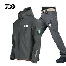 2023 다이와 낚시 자켓 남자 가을 겨울 의류 방풍 방수 보온 밀리터리 야외 슈트, D2