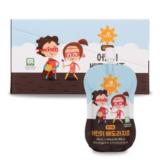 몸애쏙쏙 유기농 어린이 배도라지즙 10p, 혼합맛(배/도라지), 1개