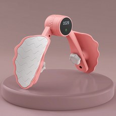 LOVFIR 회전 각도조절 괄약근 케겔 운동기구 골반저근 허벅지 힙업 운동 남여공용, 핑크색