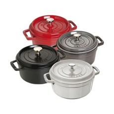 Staub 스타우브 원형 꼬꼬떼 냄비 18cm, 꼬꼬떼 18cm_화이트트러플ⓘCYK04927ⓟ, 화이트트러플ⓘCYK04927ⓟ