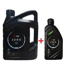 ZIC ZERO 0W30 4L 1개 + 1L 가솔린 엔진오일, 지크 ZERO 0W30(가)_4L 1개+1L@1개@