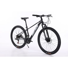 2023년형 몬타그나 시마노 21단 알루미늄 27.5인치 MTB 자전거 M09, 17인치, 반조립, 매트블랙