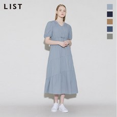 LIST_02 [리스트] 코튼 셔링 리본 원피스_TWWOPM62060