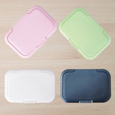 햇뜨락 까꿍 놀이 물티슈캡 물티슈뚜껑 접착사각 (당일발송), 흰색화이트 사각접착