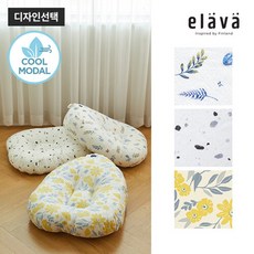 엘라바 [엘라바] 모달 역류방지쿠션(커버)_디자인선택, 아이리스