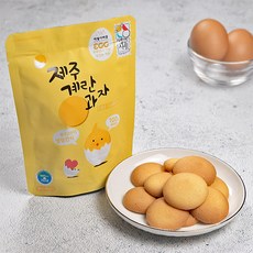 제주사월 우리밀 유정란 계란과자 5봉, 40g, 5개
