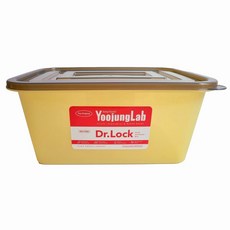 유정랩 신선유지용기 직사각형 6.5L (1P) 빅박스 밀폐용기 과일 야채 보관 그린박스 그린백