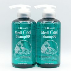 닥터핸즈 메디 쿨샴푸 410ml+410ml 시원한샴푸 두피쿨링 청량감