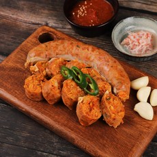 경상도 순대 모듬순대 5종 ( 김치순대 야채순대 카레순대 불고기순대 토종순대 피순대 )