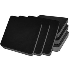 유일테크 충격흡수 사각 조각매트, 검정, 6개
