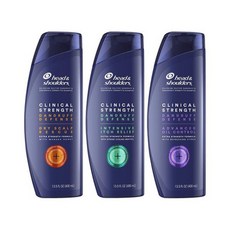 헤드앤숄더 1+1 (2병가격!) 클리니컬 스트렝스 샴푸 400ml 3종 택1, 가려움완화(초록병) 2병